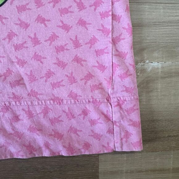 Happy Bunny Wake Me When The Boring Stops Pink Shirt Size XL Scene Emo Goth Y2K - Picture 3 of 6